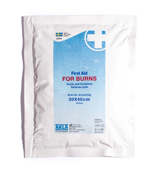 Brännskadeförband For Burns, 30x40cm facemask - For Burns