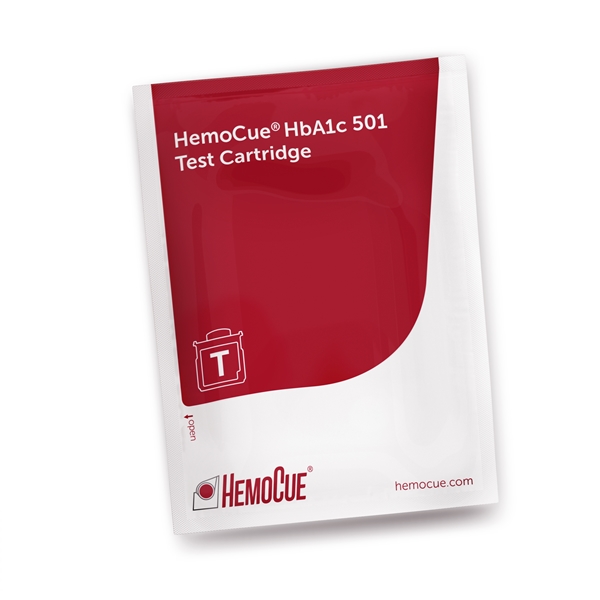 Test HemoCue HbA1c 501 , testkasett - 2