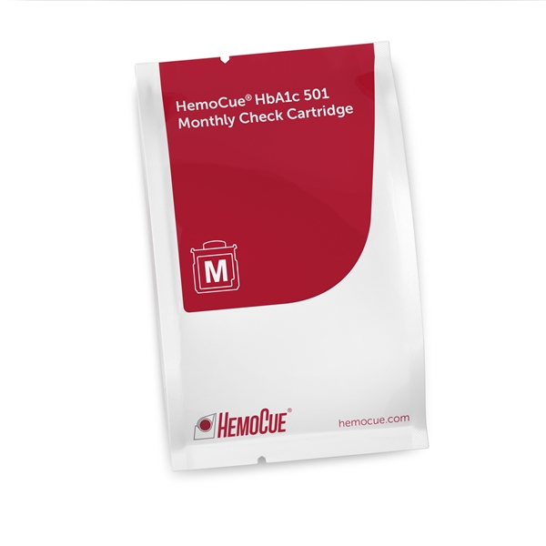 HemoCue HbA1c 501 Monthly, Månadskontroll kassett