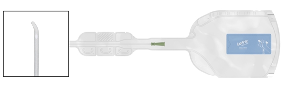 Tappningskateter LoFric Hydro-Kit, Ch14 40cm 1000ml Tiemann - LoFric - 2