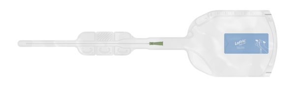 Tappningskateter LoFric Hydro-Kit, Ch08 40cm 1000ml Nelaton - LoFric - 2