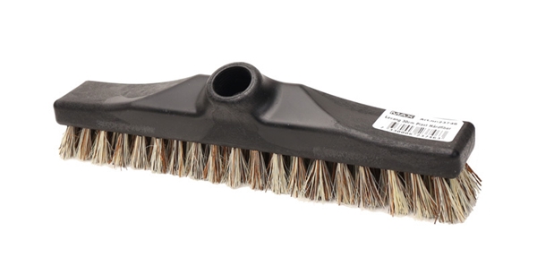 Levangborste plastrygg MAX, 30cm hårdfiber gängad - MAX
