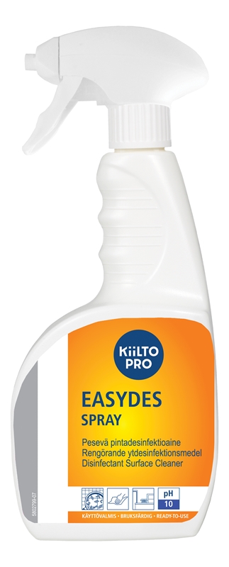 Ytdesinfektion Easydes spray, 750ml med tensid - KiiltoPro