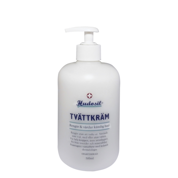 Tvättkräm Hudosil, 500ml oparfymerad - Hudosil