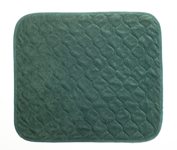 Sittskydd flerg EasyRoll, 60x60cm grön velour-antihalk - Protecta