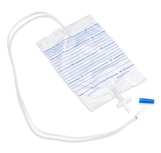 Urinpåse ej tömbar Curion, 1,5L 110cm  - Curion