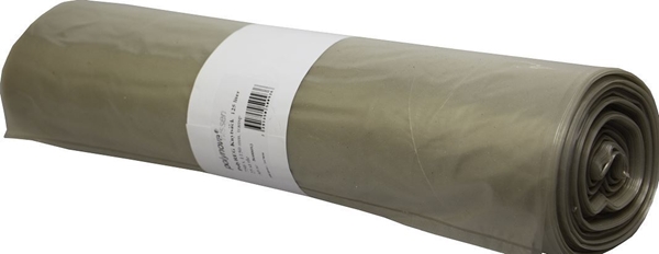 Sopsäck LD plast PolyREG knyt, 125L 750x1150mm 50my transp