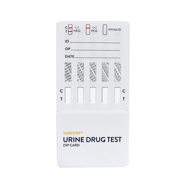 Drogtest SureStep Urine Multi Test Card 17, 17 parametrar