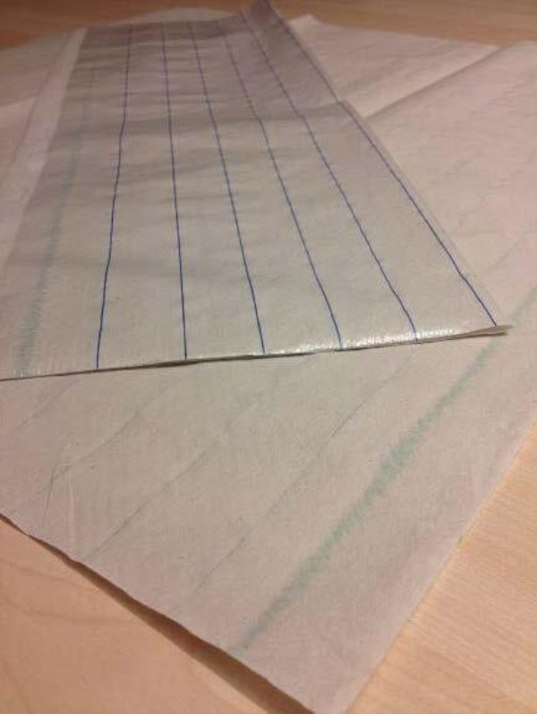 Draglakan eng Cellcomb oblekt, 78x210cm trådförstärkt