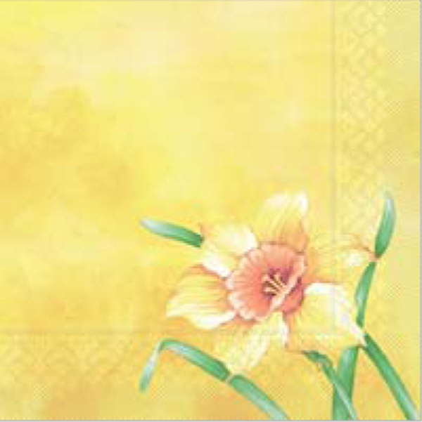 Servett tissue 1/4 vikt 3L, 40x40cm Påskmotiv - 1