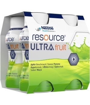 Resource Ultra Fruit, 4x200 ml Äpple - 2