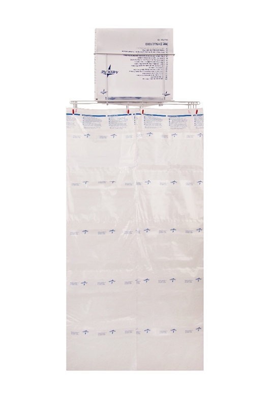 Påse för op-kontrollsystem, 10 fack, kan hängas