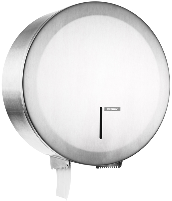 Dispenser toalettpapper, Katrin Gigant L borstat stål - Katrin