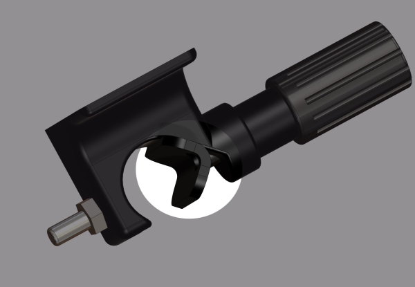 Vinklad aluminiumdel , till 1000745