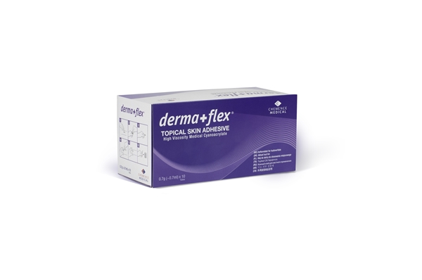 Vävnadslim DermaFlex, 0,7ml 10-pack transparent - Derma+Flex - 1