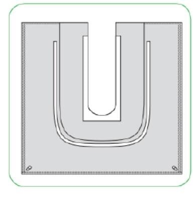 Uppsamlingspåse, 81x86cm häftande