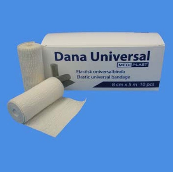 Kräppad stödbinda Danauniversal, 8cmx5m bom/PA/PU - Danauniversal
