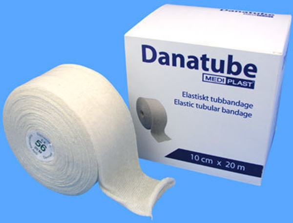 Tubgas Danatube, 4cmx20m blekt bom - Danatube - 1