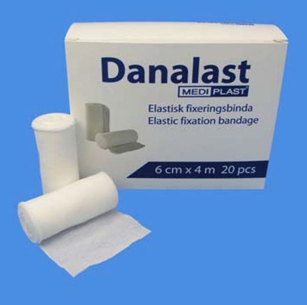 Fixeringsbinda Danalast, 12cmx4m PA/viskos - Danalast