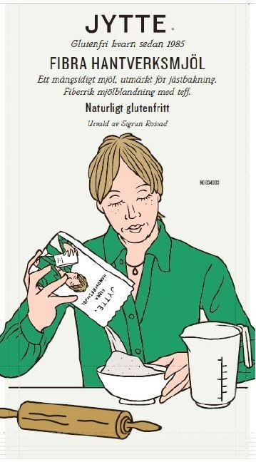 Jyttemjöl fibra GF, 500g