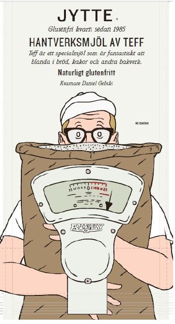 Jyttemjöl Teff GF, 400g