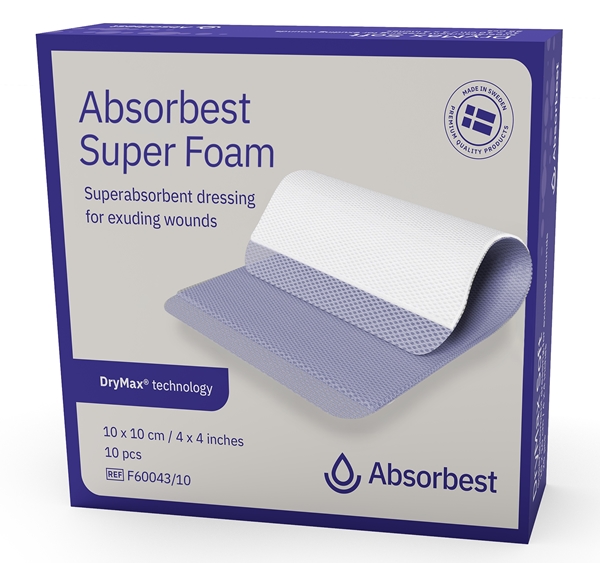 Skumförband DryMax Foam, 7,5x7,5cm - Super Foam - 2