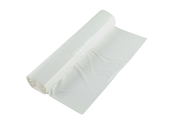 Avfallspåse LLD plast, 30L 300/220x600mm 13my vit