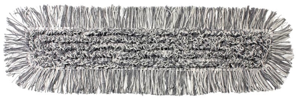 Mopp fukt/våt MAX, 60cm grå/vit mikro fransad - MAX
