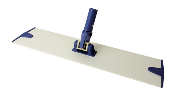 Moppstativ med kardborre Lifetime, 30cm alu/blå utbytb kardborre