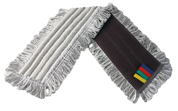 Mopp fukt/våt Activa Effect, 30cm grå/vit mikrofiber öglad - Activa