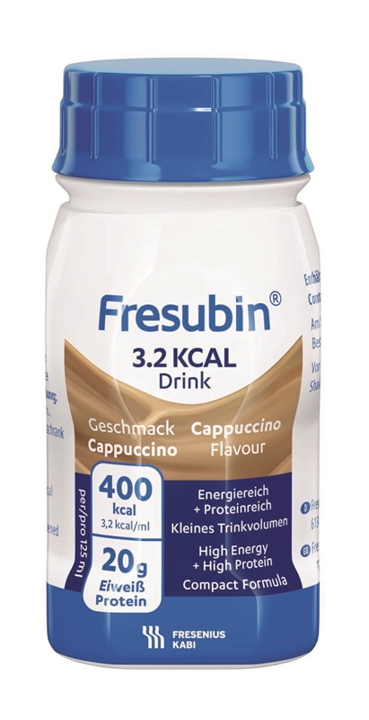 Fresubin 3.2 kcal Drink, 4x125ml Cappuccino