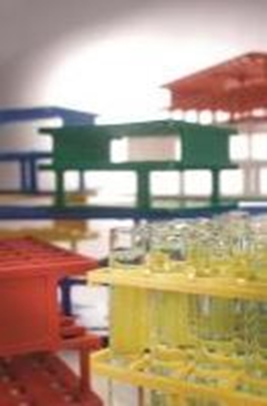 Provrörsställ VWR, 6x12rör PP för 13mm rör vitt