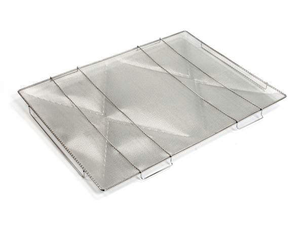 Instrumentkorg lock, 420x310mm rostfritt stål