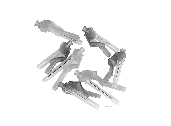 Kanyl inj KD-FINE Safety, 0,45x16mm 26G brun - KD-Fine