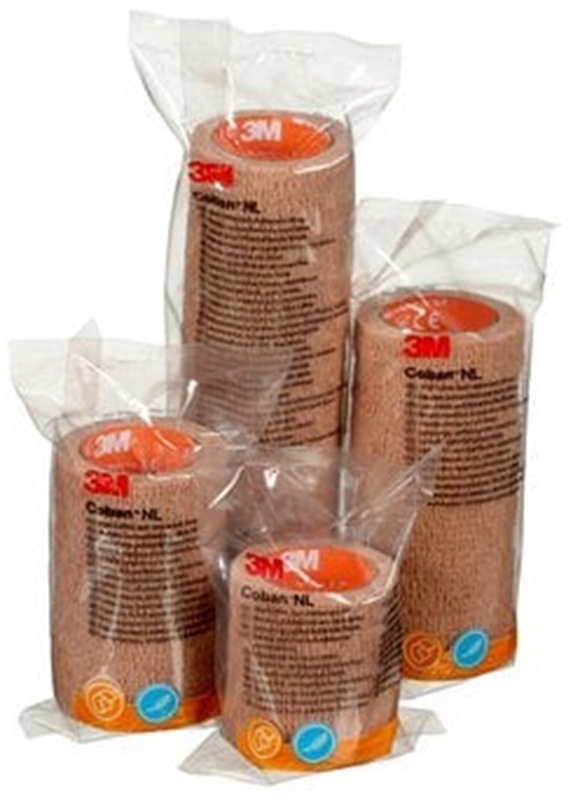 Kompressionsbinda kohesiv Coban NL, 7,5cmx4,6m mellanelast - Coban