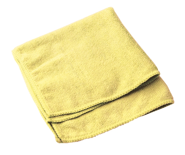 Torkduk mikrofiber MAX ECO, 32x32cm gul Svanen - MAX