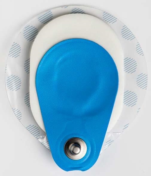 EKG elektrod Ambu BlueSensor, 57x35mm våtgel m knapp häfta - BlueSensor