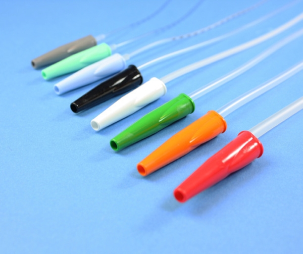 Sugkateter med vakumkontroll Mediplast, 53cm ch12 vit ftalatfri PVC