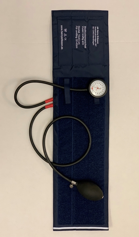 Blodtrycksmätare HE manuell pvcfri, 15x43cm m boso fix manometer