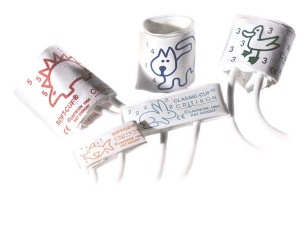 Blodtr manschett SOFT-CUF, spädbarn 7-13 Neo-Snap