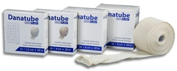 Tubgas Danatube, 8cmx20m blekt bom - Danatube