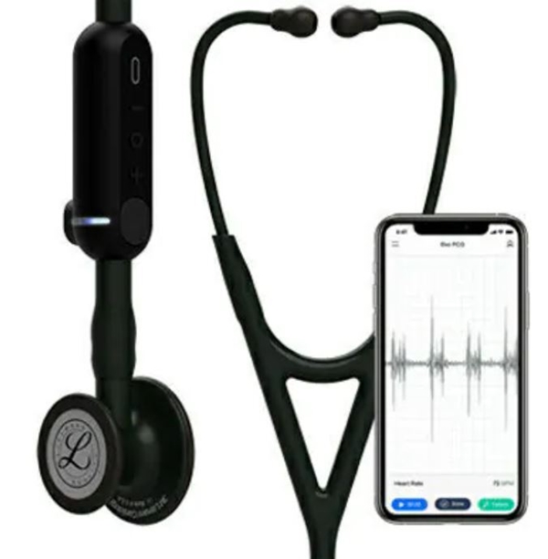 Stetoskop Littmann Core, svart elektroniskt - Littmann