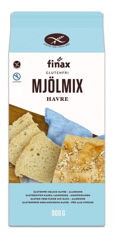 Mjölmix Havre GF, Finax 1x900g - Finax