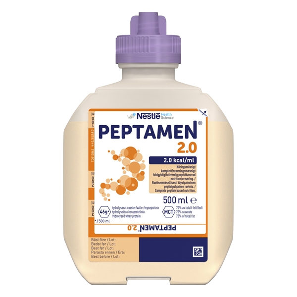 Peptamen 2.0 , 12x500ml  - Peptamen