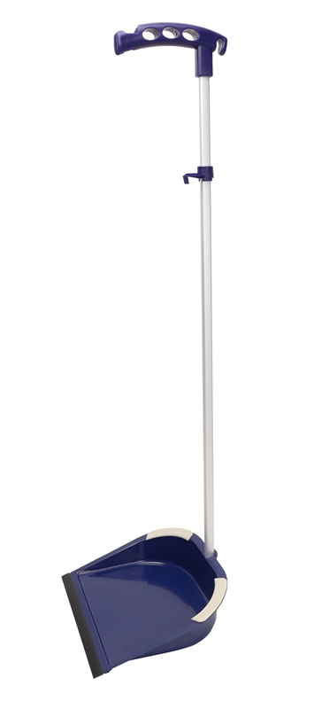 Sopskyffel med skaft MAX Klick, 80cm blå utan sopborste - MAX