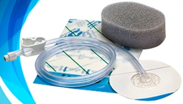 Undertryck Förbandskit Granufoam Ag, 7,5x10cm Foam Film Sensatrac - VAC