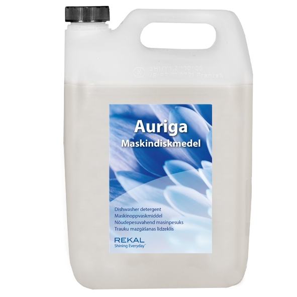 Diskmedel maskin flytande, 5L Auriga - Rekal