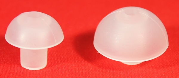 Öronkuffar, 18 mm svampform - Sentiero