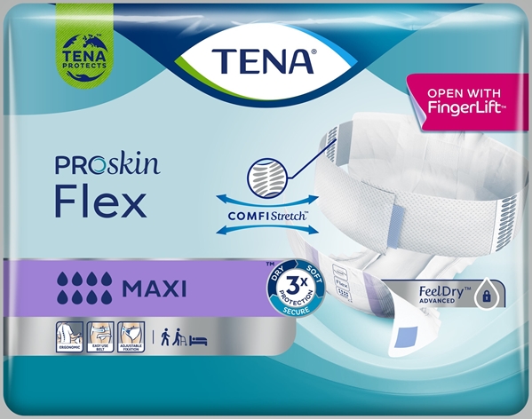 Inkontinensskydd allt-i-ett med bälte, TENA Flex Maxi XL - Tena - 2