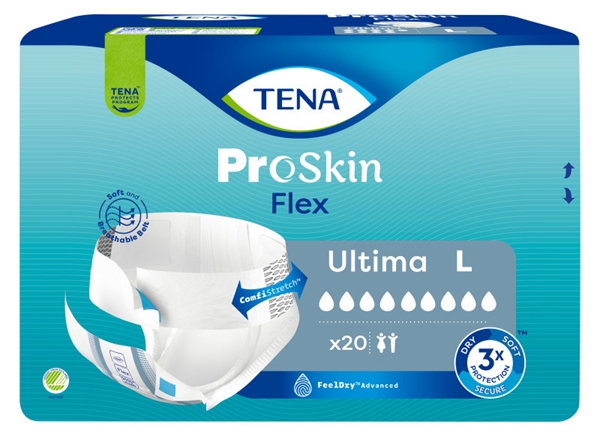 Inkontinensskydd allt-i-ett med bälte, TENA Flex Ultima L - Tena - 1